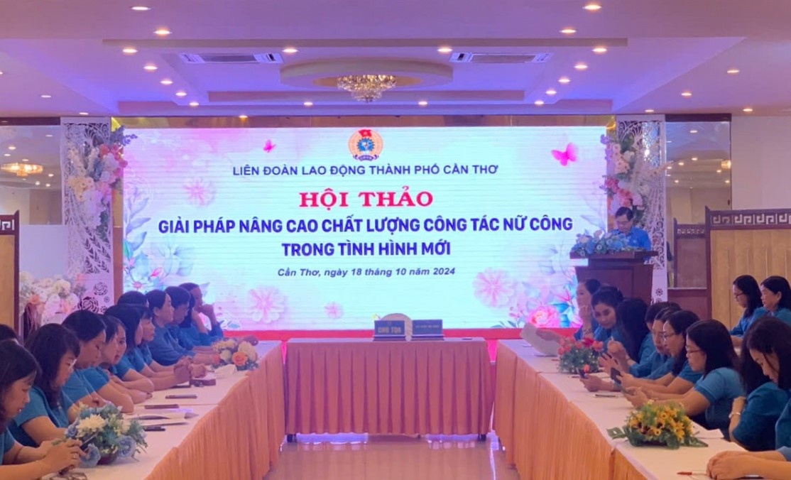 Cần Thơ không ngừng nâng cao chất lượng hoạt động công tác nữ công Cần Thơ không ngừng nâng cao chất lượng hoạt động công tác nữ công