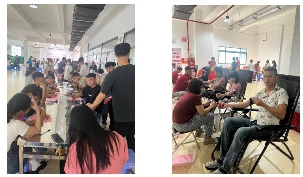 Nhiều doanh nghiệp tại KCN Vĩnh Phúc đồng hành cùng phong trào hiến máu tình nguyện Nhiều doanh nghiệp tại KCN Vĩnh Phúc đồng hành cùng phong trào hiến máu tình nguyện