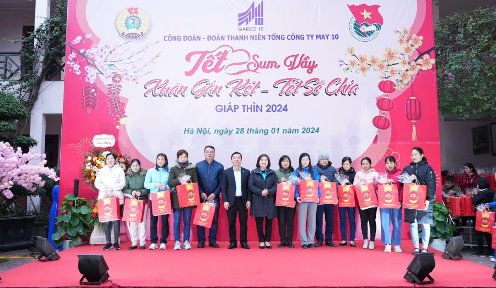 Công đoàn Tổng Công ty May 10 - nơi lan tỏa yêu thương và sự tử tế