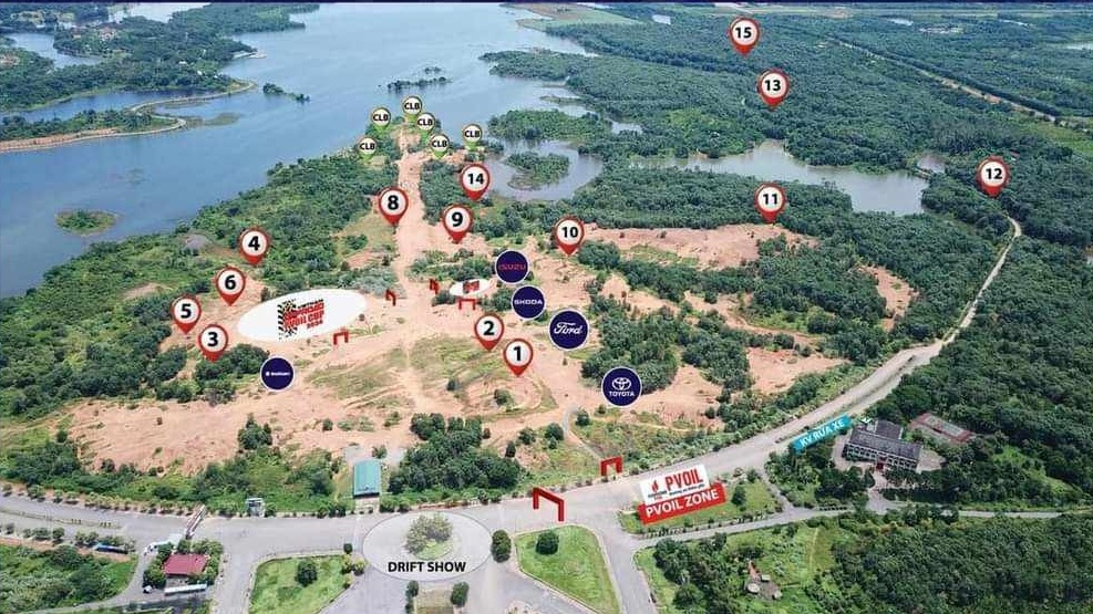 Khám phá chi tiết các đường đua tại PVOIL VOC 2024