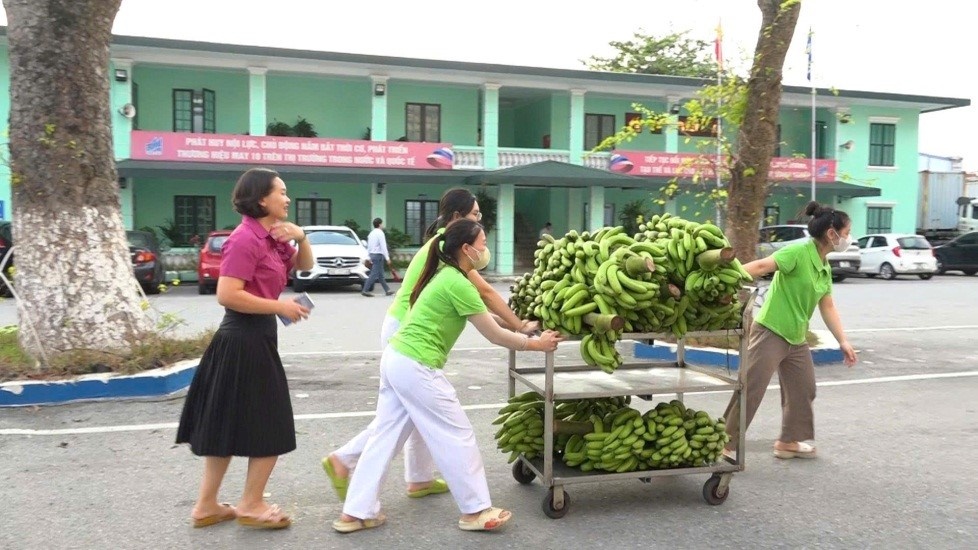 Ân tình Công đoàn Tổng Công ty May 10 còn mãi sau bão tố Ân tình Công đoàn Tổng Công ty May 10 còn mãi sau bão tố