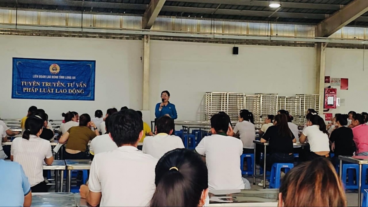 Long An: Công đoàn bảo vệ quyền lợi người lao động trong 27 vụ án Long An: Công đoàn bảo vệ quyền lợi người lao động trong 27 vụ án