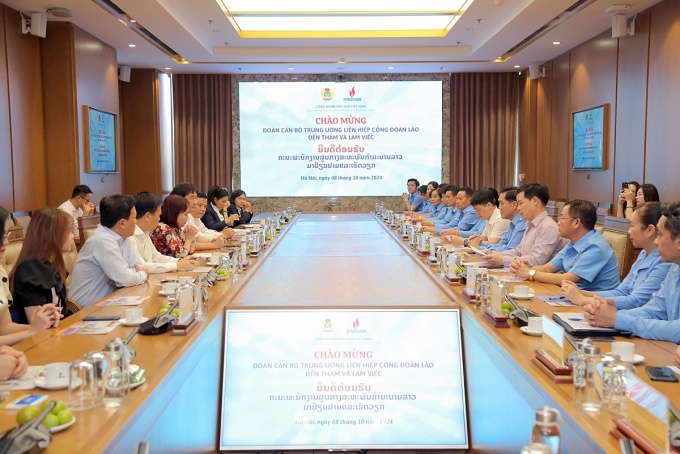 Góp phần tăng cường quan hệ gắn bó giữa Công đoàn Việt Nam và Trung ương Liên hiệp Công đoàn Lào