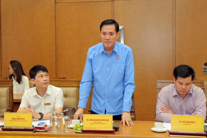 Góp phần tăng cường quan hệ gắn bó giữa Công đoàn Việt Nam và Trung ương Liên hiệp Công đoàn Lào