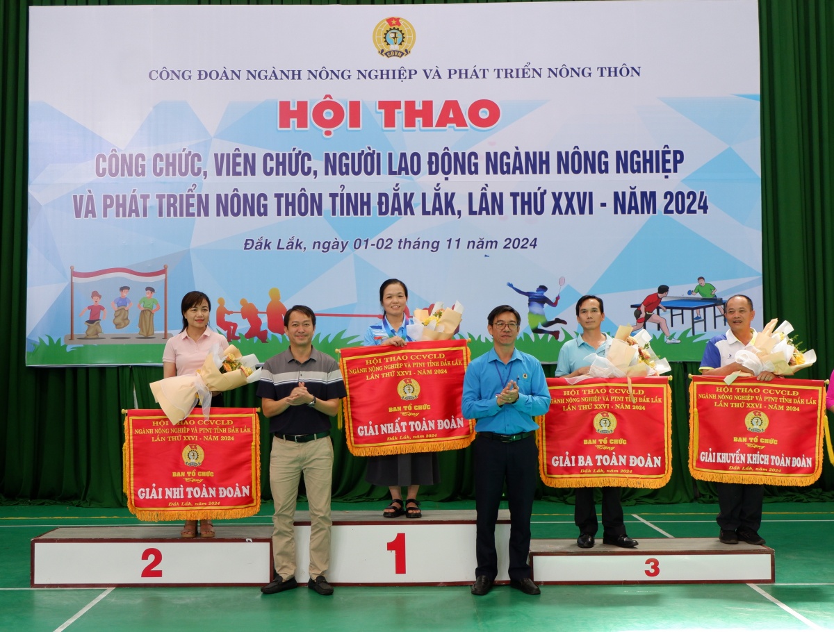 Lan tỏa từ Hội thao Công đoàn ngành Nông nghiệp và Phát triển nông thôn tỉnh Đắk Lắk