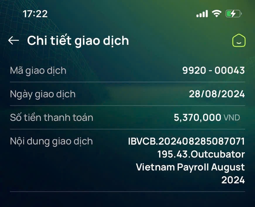 Nhân viên tố Công ty Outcubator Việt Nam vi phạm hợp đồng lao động