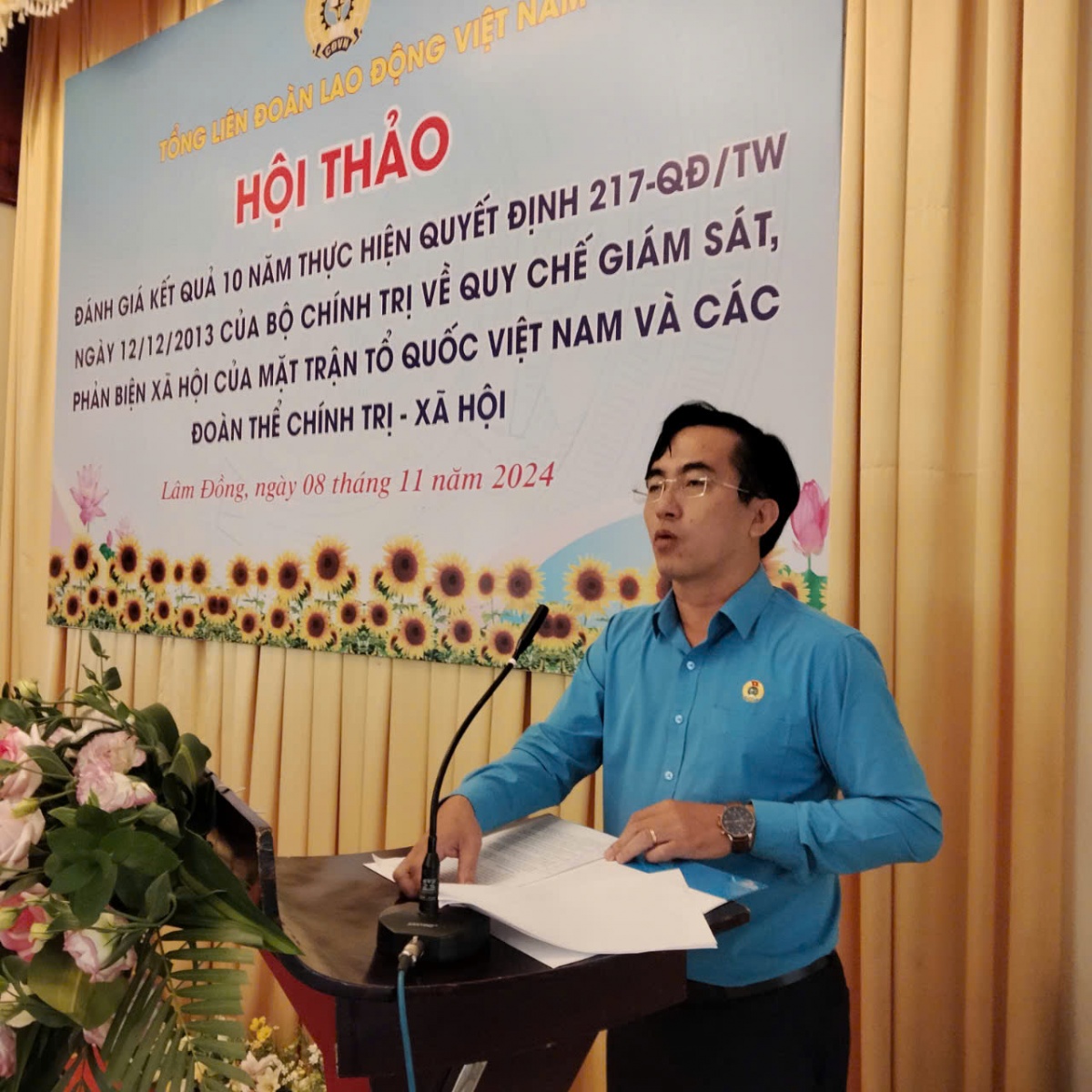 Để giám sát và phản biện xã hội là hoạt động hiệu quả của tổ chức Công đoàn