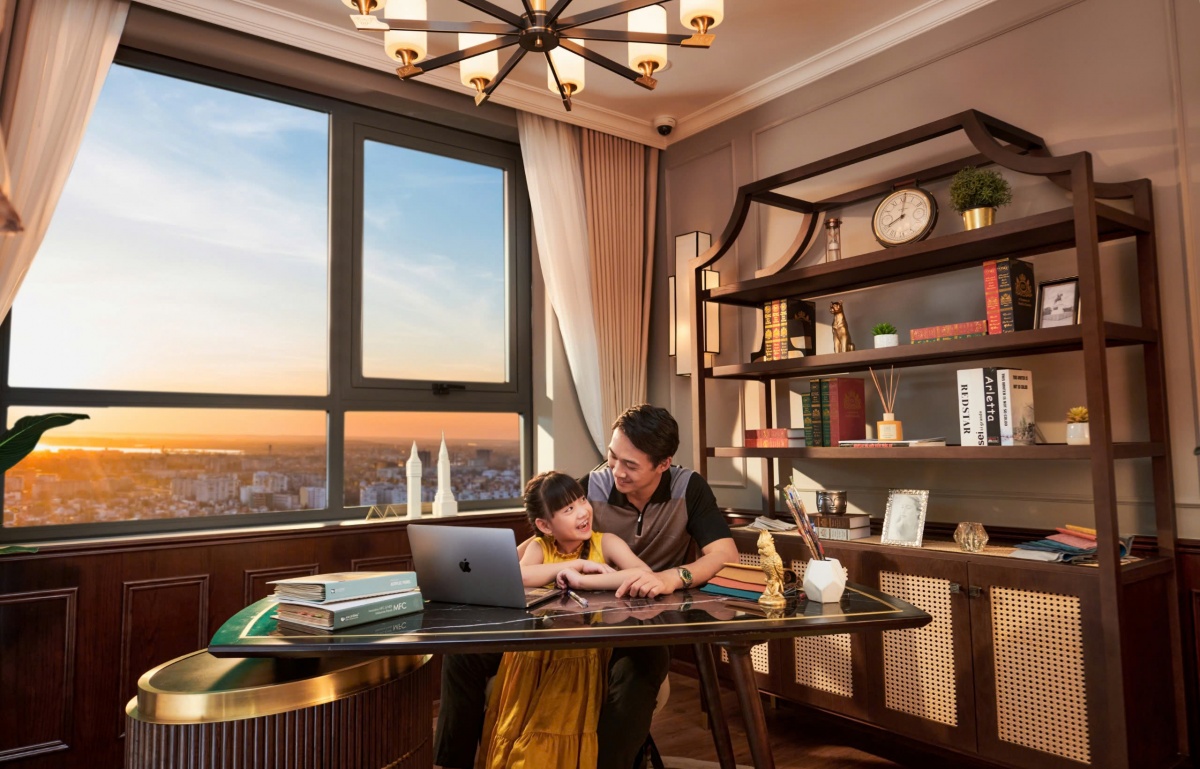 Các phòng bố trí công năng linh hoạt, toàn bộ phòng có cửa sổ lớn ấn tượng Các phòng bố trí công năng linh hoạt, toàn bộ phòng có cửa sổ lớn ấn tượng