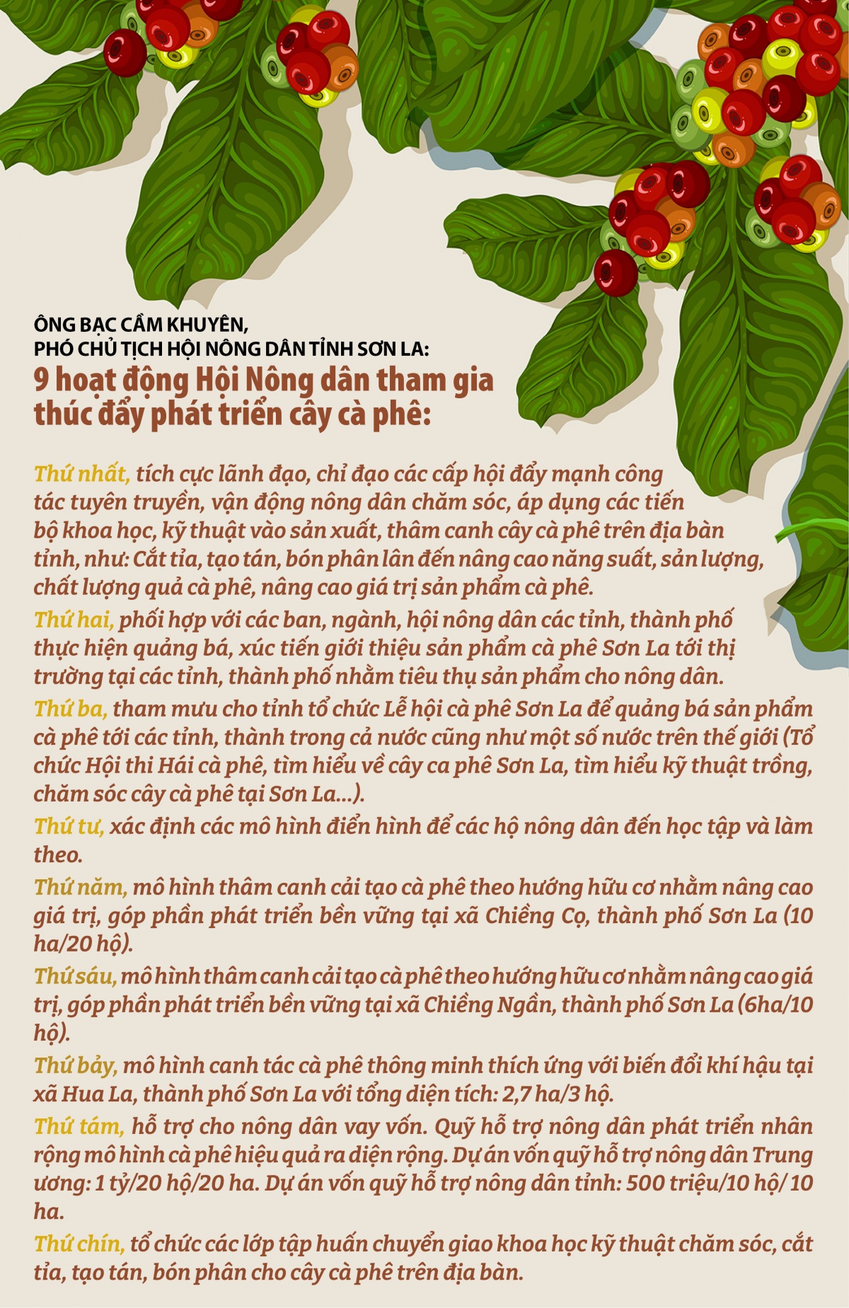 Vĩ Thanh- trở lại Hua La mùa cà phê