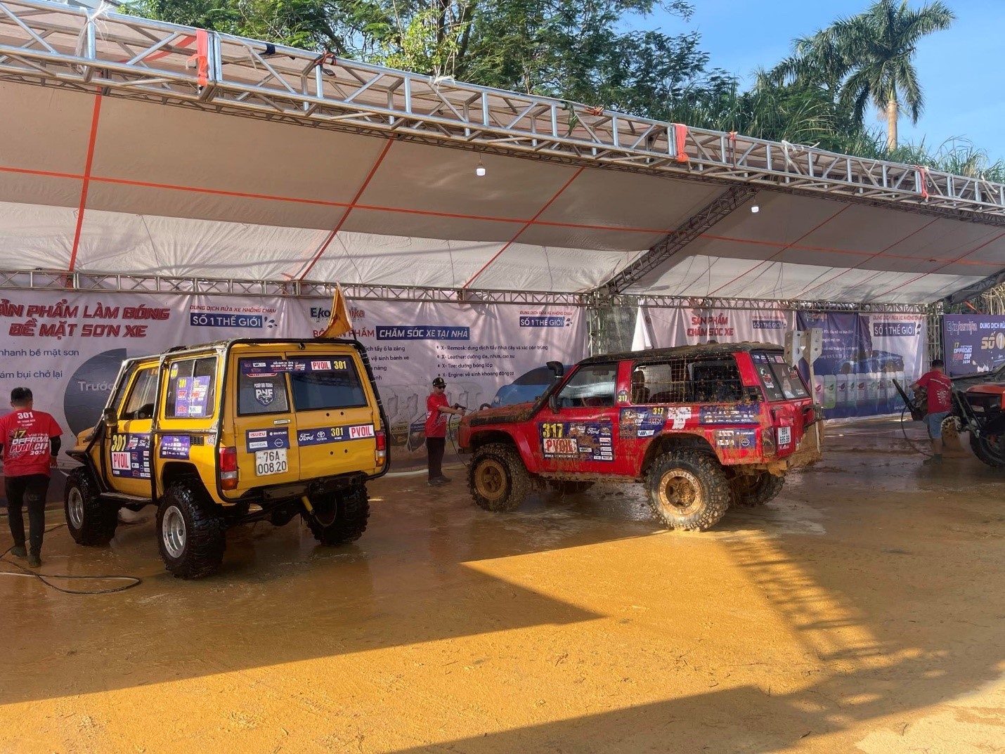 Ekokemika Việt Nam mang công nghệ rửa xe không chạm tới PVOIL VOC 2024 Ekokemika Việt Nam mang công nghệ rửa xe không chạm tới PVOIL VOC 2024