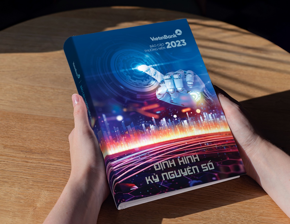 Báo cáo thường niên 2023 của VietinBank với chủ đề “Định hình kỷ nguyên số” Báo cáo thường niên 2023 của VietinBank với chủ đề “Định hình kỷ nguyên số”