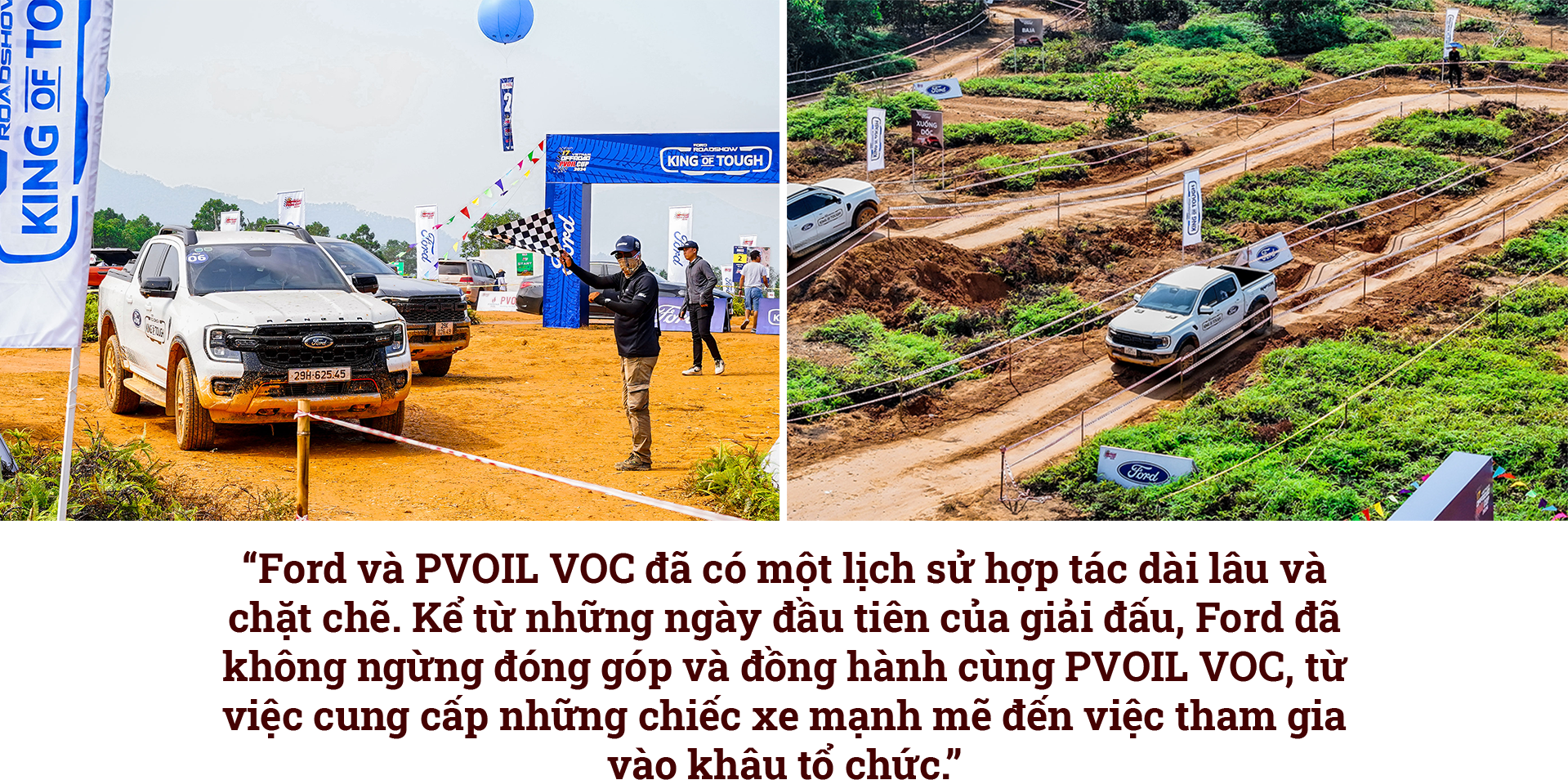 Ford Tạo Dấu Ấn Mạnh Mẽ Tại PVOIL VOC 2024 Ford Tạo Dấu Ấn Mạnh Mẽ Tại PVOIL VOC 2024