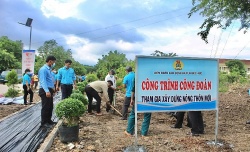 Công đoàn góp sức xây dựng nông thôn mới