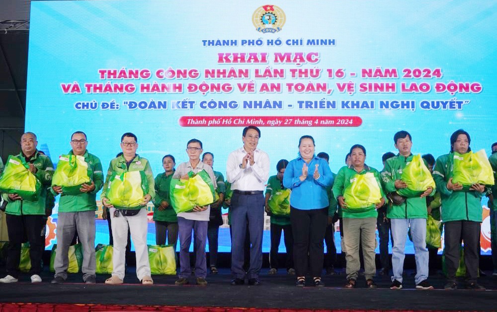 Công đoàn TP. Hồ Chí Minh đồng hành cùng công nhân trong mọi hoàn cảnh