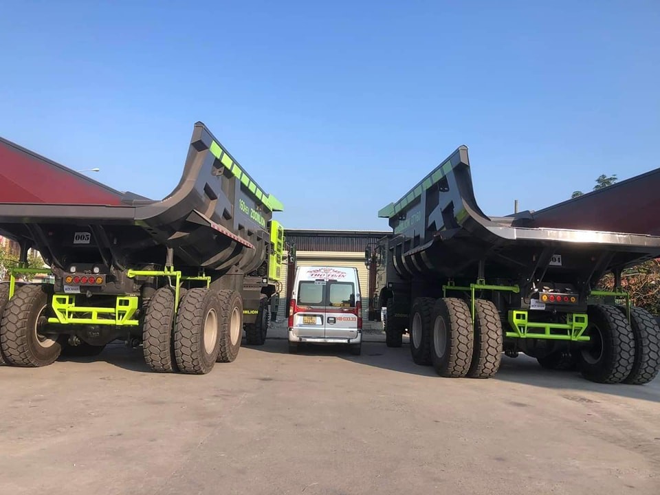 Ngắm dàn xe tải khai mỏ khổng lồ công nghệ hybrid tại Quảng Ninh Ngắm dàn xe tải khai mỏ hybrid khổng lồ tại Quảng Ninh