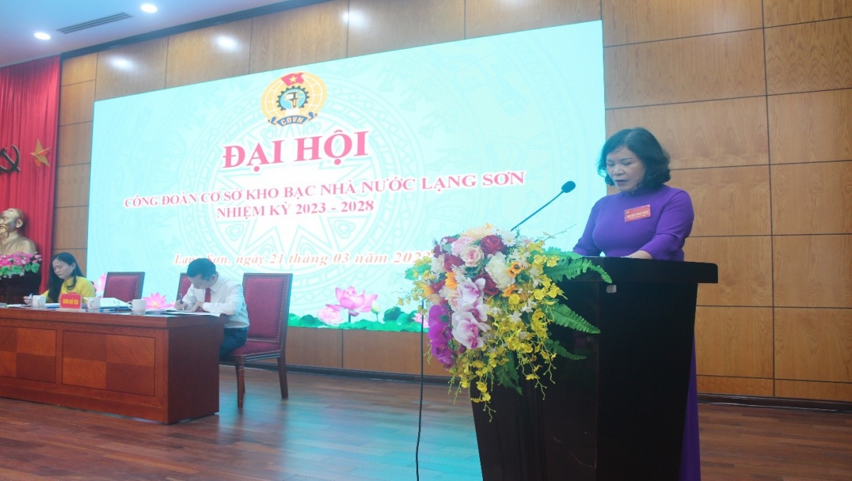 Cán bộ Công đoàn tiêu biểu của Kho bạc Nhà nước Lạng Sơn