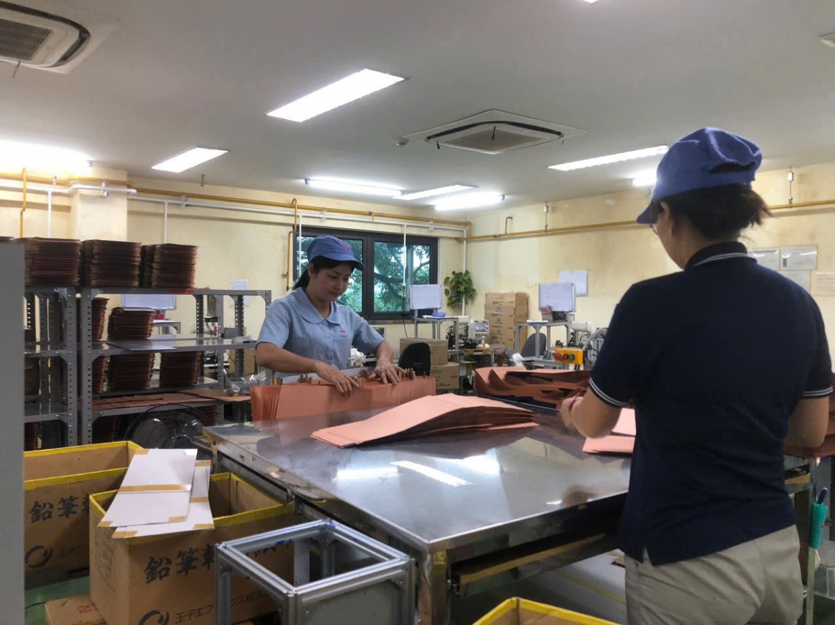 Nữ đảng viên doanh nghiệp FDI hết lòng vì công việc Nữ đảng viên doanh nghiệp FDI hết lòng vì công việc