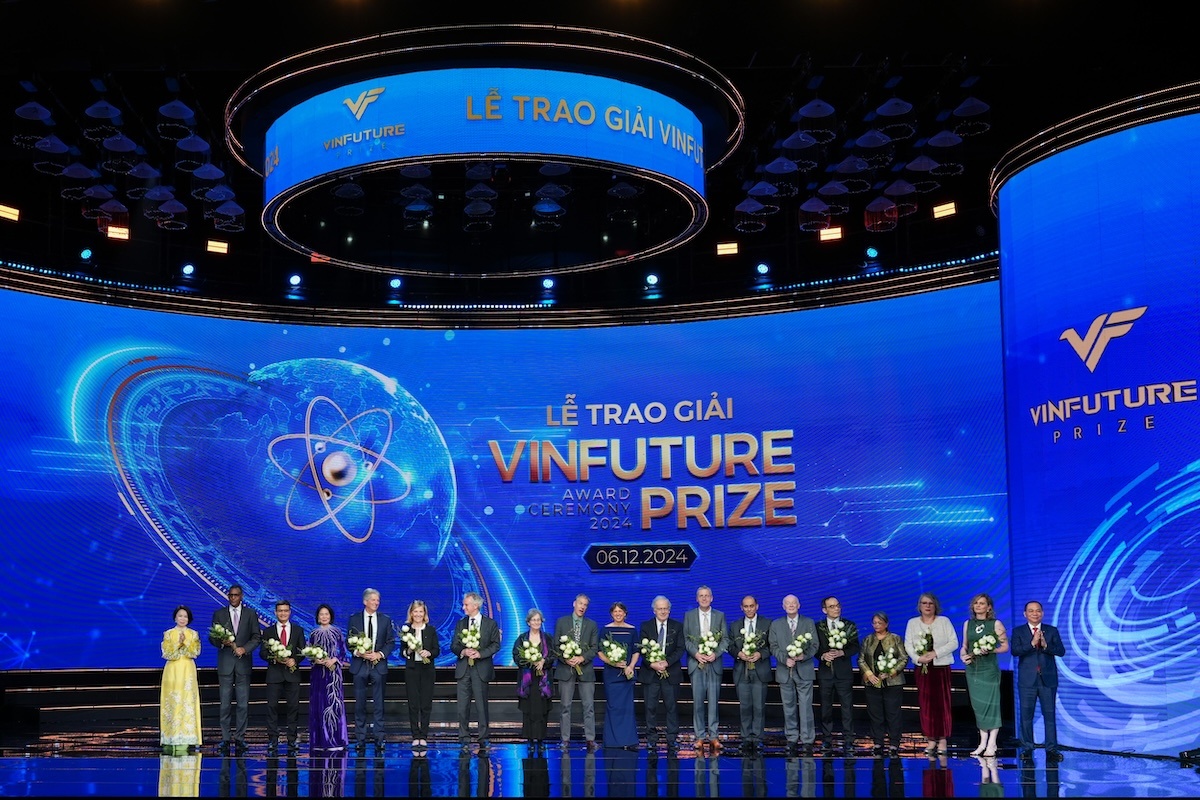 Giải thưởng VINFUTURE 2024 vinh danh 4 công trình khoa học “Bứt phá kiên cường” Giải thưởng VINFUTURE 2024 vinh danh 4 công trình khoa học “Bứt phá kiên cường”