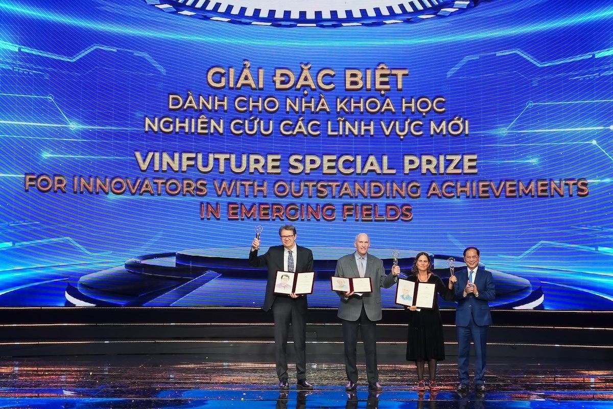 Giải thưởng VINFUTURE 2024 vinh danh 4 công trình khoa học “Bứt phá kiên cường” Giải thưởng VINFUTURE 2024 vinh danh 4 công trình khoa học “Bứt phá kiên cường”