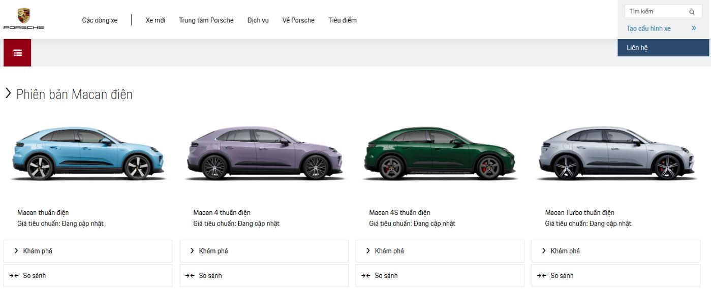 Porsche Macan EV sẽ có mặt tại Việt Nam vào ngày 13/12 Porsche Macan EV sẽ có mặt tại Việt Nam vào ngày 13/12