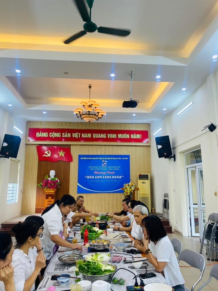 Ấm áp, nghĩa tình tại Công đoàn cơ quan phường Thịnh Quang