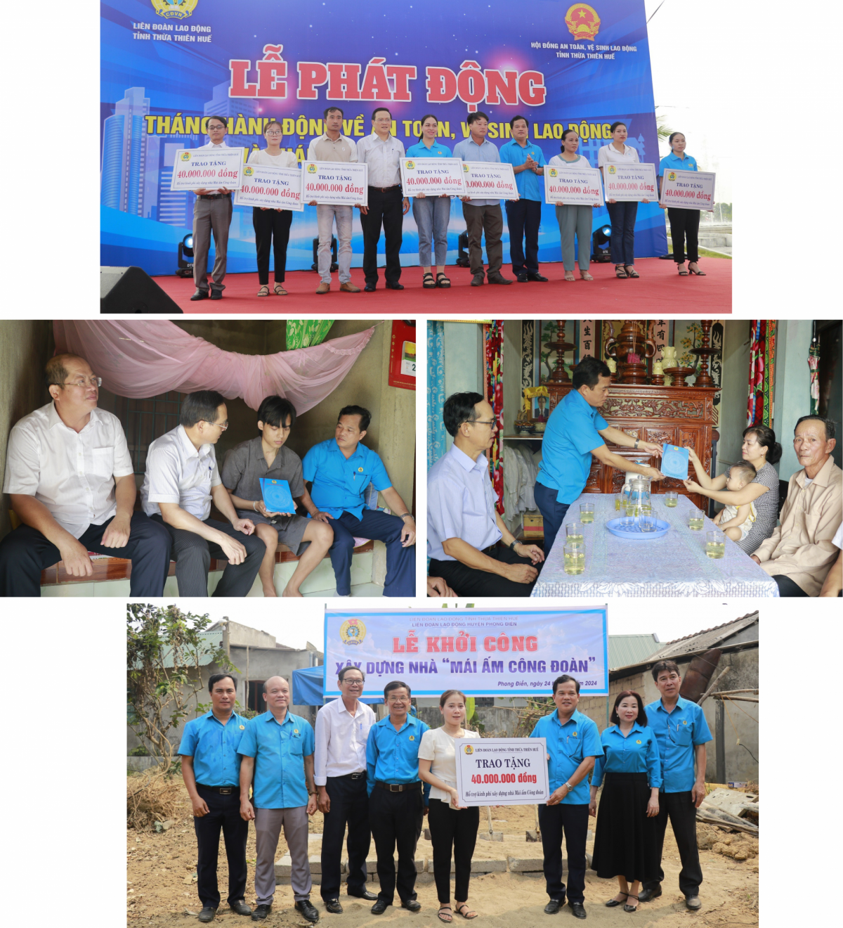 Công đoàn Thừa Thiên Huế: Hơn 18.000 đoàn viên, NLĐ được chăm lo, hỗ trợ trong năm 2024