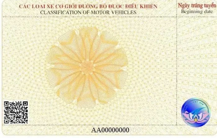 Xem trước hình ảnh mẫu giấy phép lái xe mới, áp dụng từ ngày 1/1/2025 Xem trước hình ảnh mẫu giấy phép lái xe mới, áp dụng từ ngày 1/1/2025