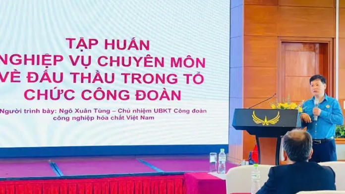Công đoàn Công nghiệp Hóa chất Việt Nam nâng cao năng lực tài chính công đoàn
