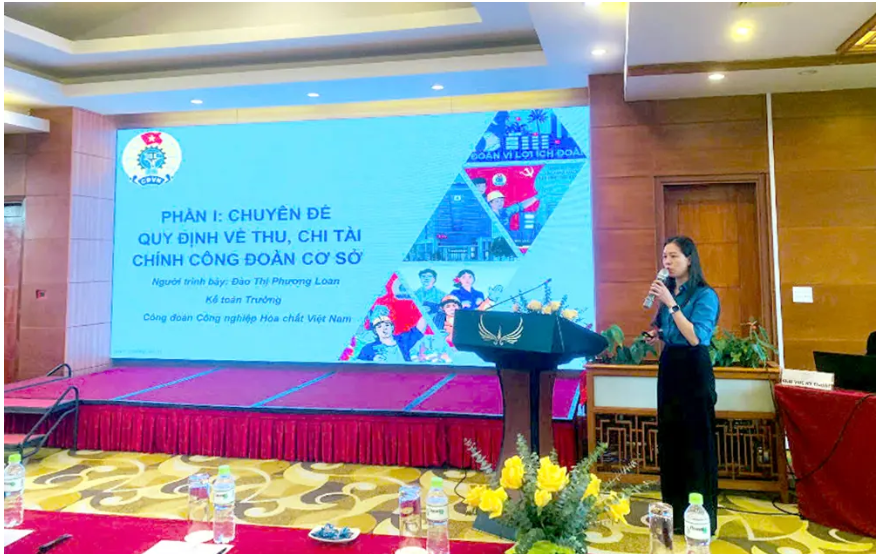 Công đoàn Công nghiệp Hóa chất Việt Nam nâng cao năng lực tài chính công đoàn Công đoàn Công nghiệp Hóa chất Việt Nam nâng cao năng lực tài chính công đoàn