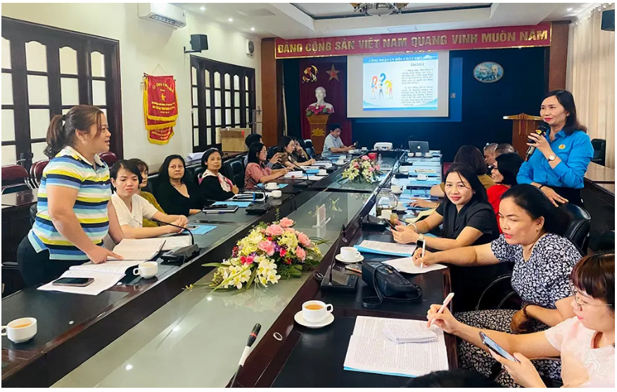 Tập huấn, nâng cao năng lực cán bộ công đoàn Viện Hóa học Công nghiệp Việt Nam