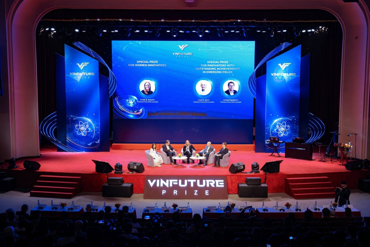 VinFuture tiếp thêm động lực theo đuổi khoa học cho nhà nghiên cứu trẻ VinFuture tiếp thêm động lực theo đuổi khoa học cho nhà nghiên cứu trẻ