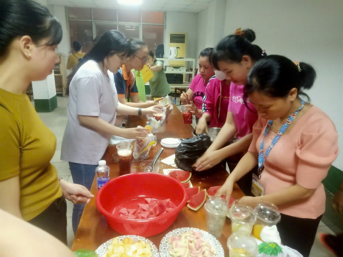 Những lớp học đặc biệt của công nhân ở TP. HCM Những lớp học đặc biệt của công nhân ở TP. HCM