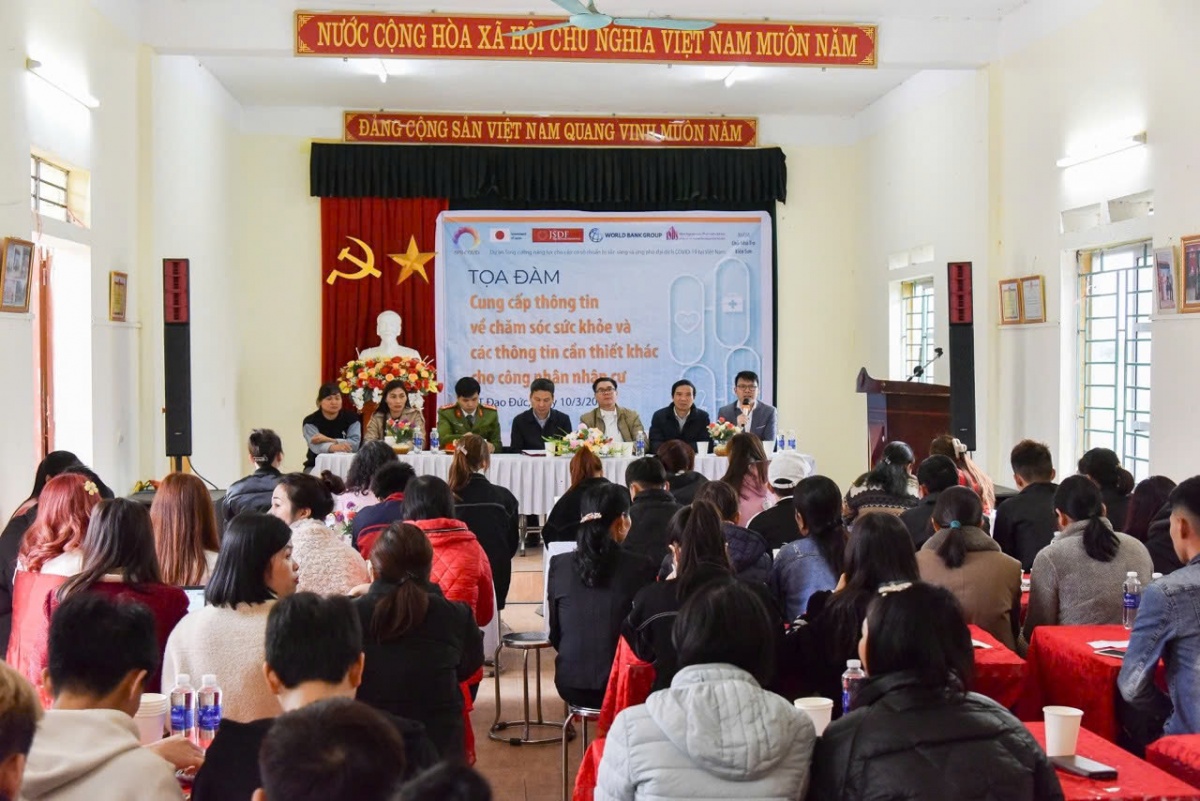 Chủ nhà trọ - cầu nối quan trọng giúp nâng cao nhận thức về sức khỏe cho công nhân Chủ nhà trọ - cầu nối quan trọng giúp nâng cao nhận thức về sức khỏe cho công nhân