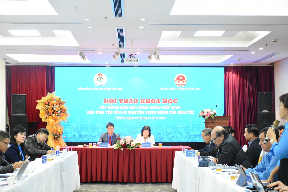 Xây dựng văn hóa công nhân đáp ứng yêu cầu kỷ nguyên vươn mình của dân tộc Xây dựng văn hóa công nhân đáp ứng yêu cầu kỷ nguyên vươn mình của dân tộc