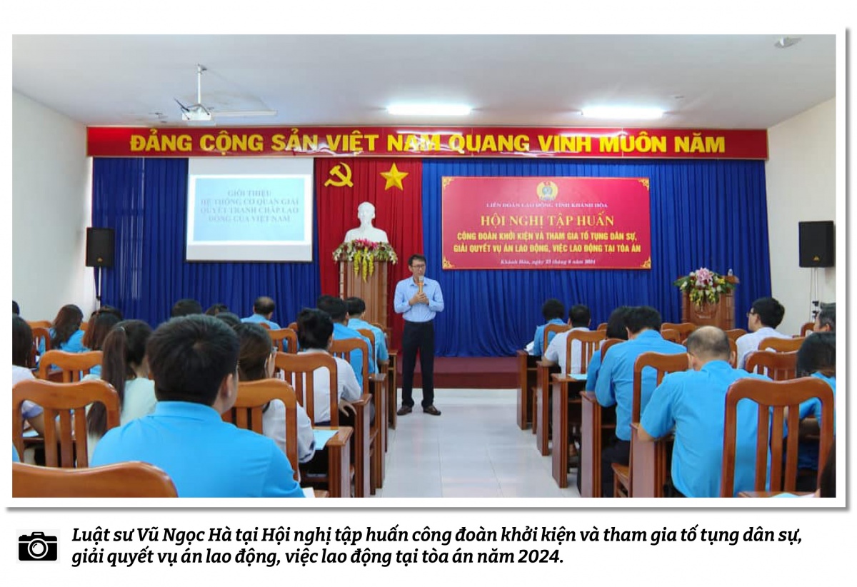 Những “thầy cãi” của công nhân lao động