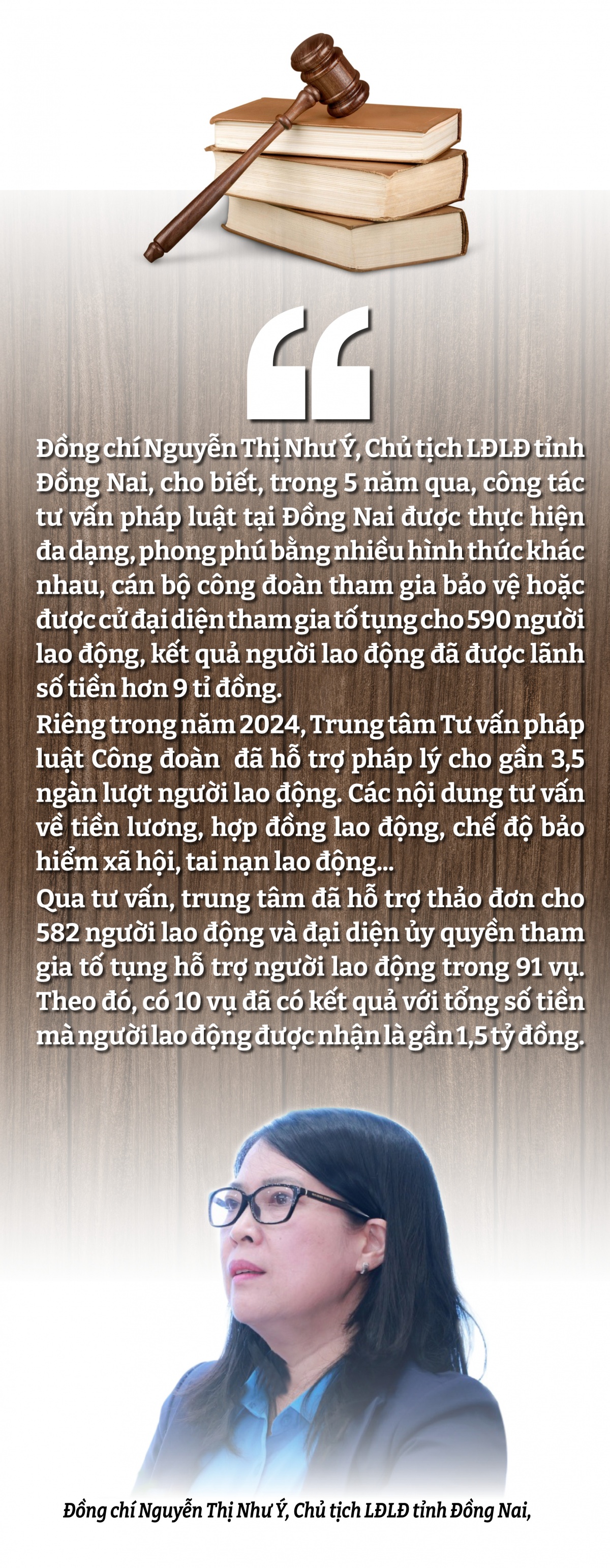 Những “thầy cãi” của công nhân lao động Những “thầy cãi” của công nhân lao động
