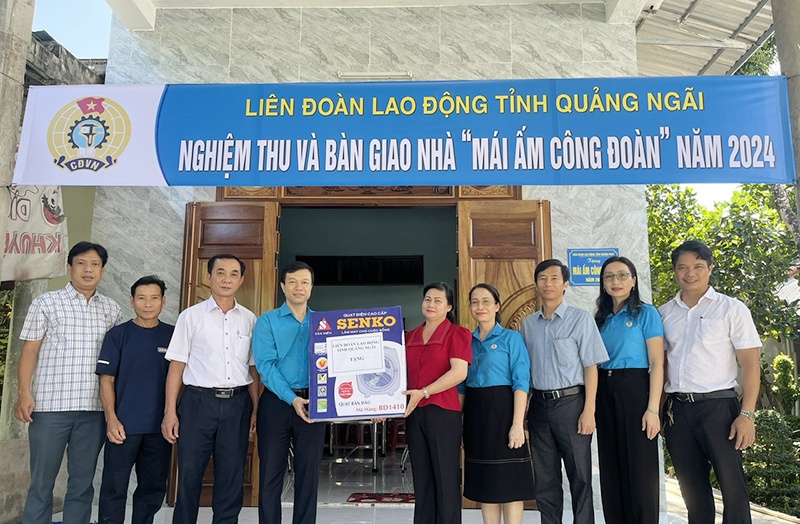 Quảng Ngãi: Công đoàn phát triển mạnh, chăm lo tốt cho đoàn viên Quảng Ngãi: Công đoàn phát triển mạnh, chăm lo tốt cho đoàn viên