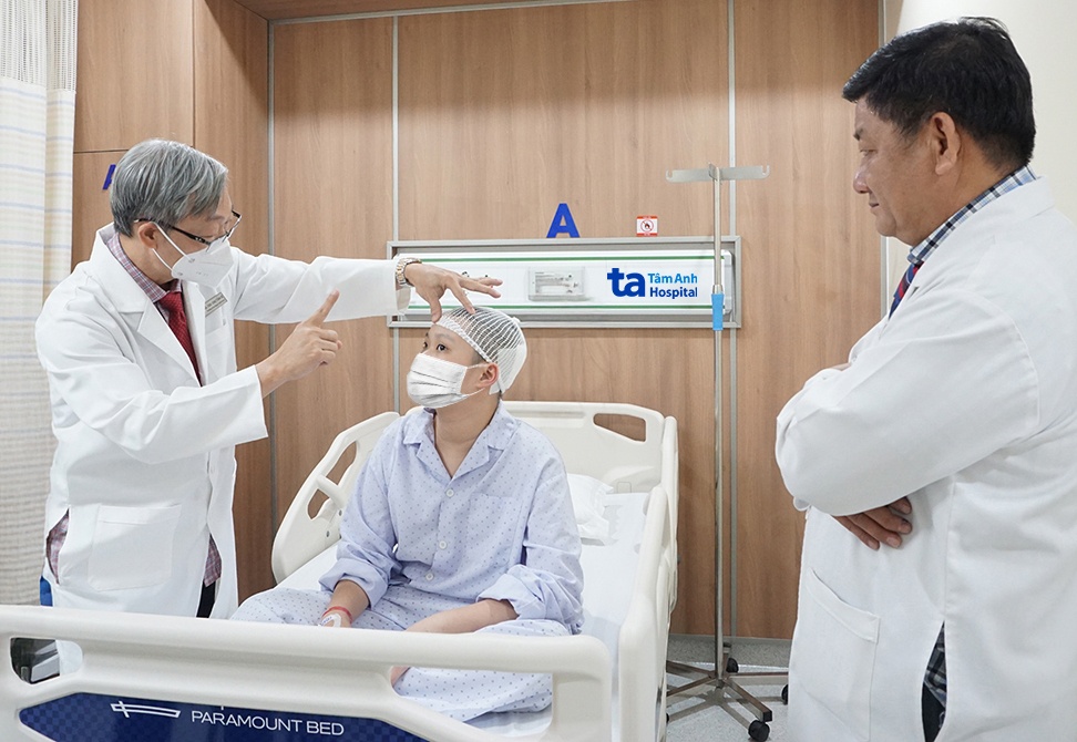 Bệnh viện Tâm Anh TP.HCM: 100 ca mổ não bằng robot AI thành công ngoạn mục Bệnh viện Tâm Anh TP.HCM: 100 ca mổ não bằng robot AI thành công ngoạn mục