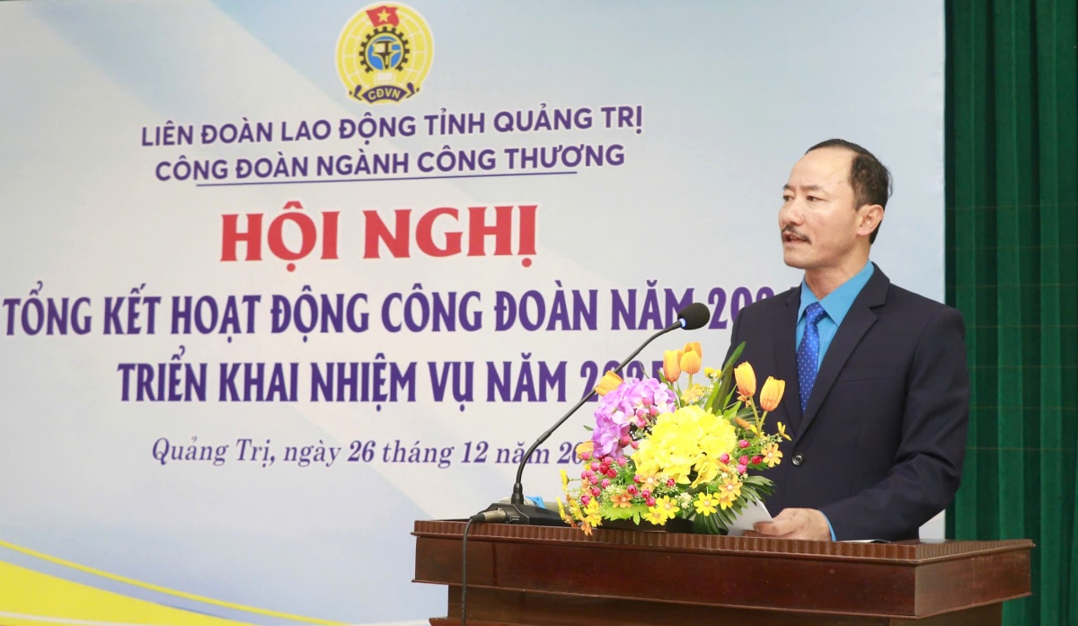 Công đoàn Công thương Quảng Trị chăm lo toàn diện cho đoàn viên