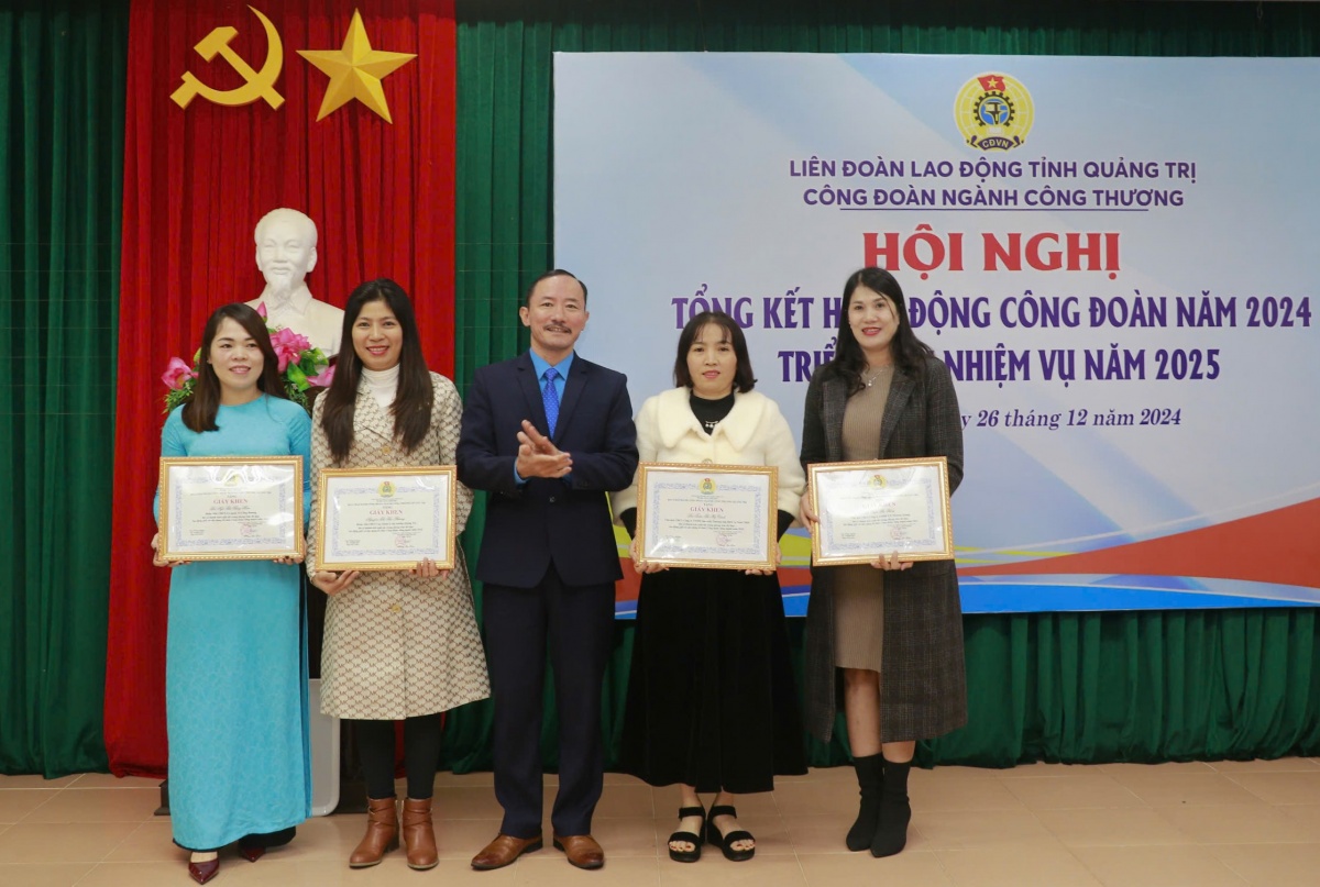 Công đoàn Công thương Quảng Trị chăm lo toàn diện cho đoàn viên