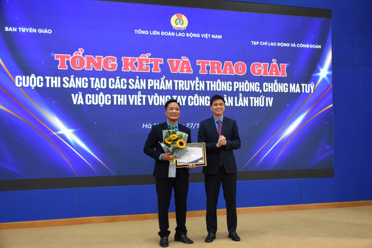 Cuộc thi "Vòng tay Công đoàn" và phòng chống ma túy: Khẳng định vai trò quan trọng của Công đoàn