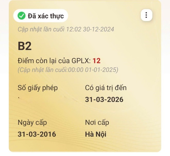 Tổng hợp các lỗi bị trừ điểm giấy phép lái xe ô tô từ 1/1/2025 Tổng hợp các lỗi bị trừ điểm giấy phép lái xe ô tô từ 1/1/2025