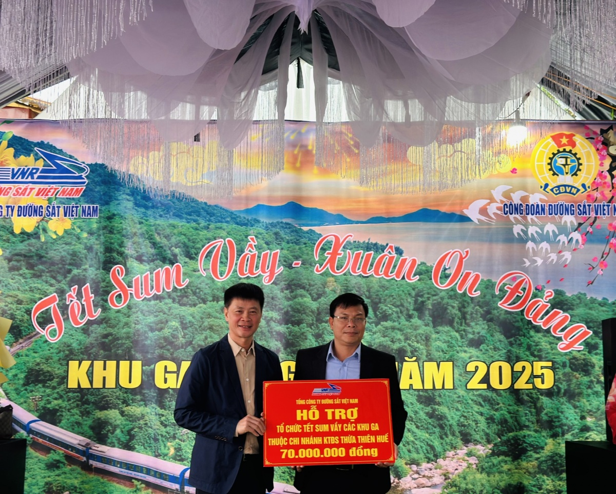 Công đoàn Đường sắt Việt Nam: Lợi nhuận vượt kế hoạch, thu nhập người lao động tăng Công đoàn Đường sắt Việt Nam: Lợi nhuận vượt kế hoạch, thu nhập người lao động tăng