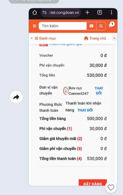 Đoàn viên mong khắc phục những trục trặc kĩ thuật để mua hàng thuận lợi Đoàn viên mong khắc phục những trục trặc kĩ thuật để mua hàng thuận lợi