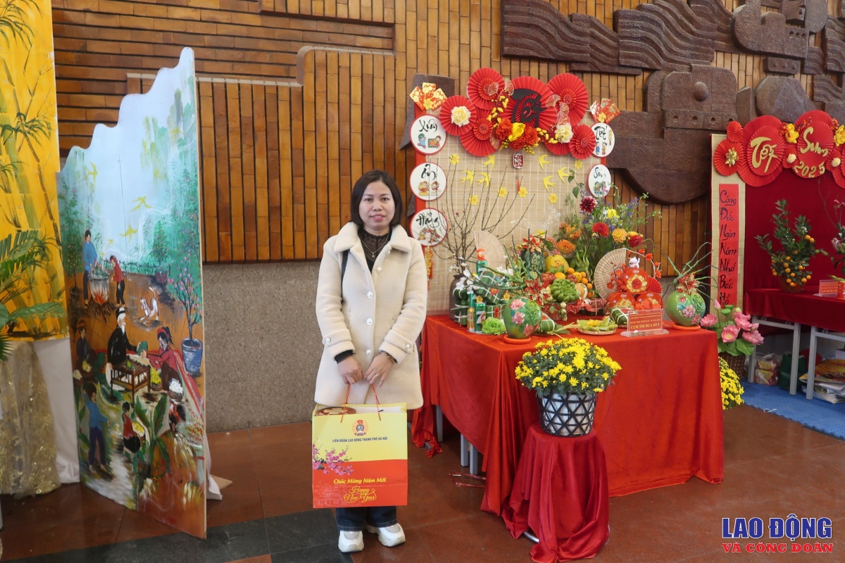 Mang Tết ấm đến với người lao động Thủ đô Mang Tết ấm đến với người lao động Thủ đô