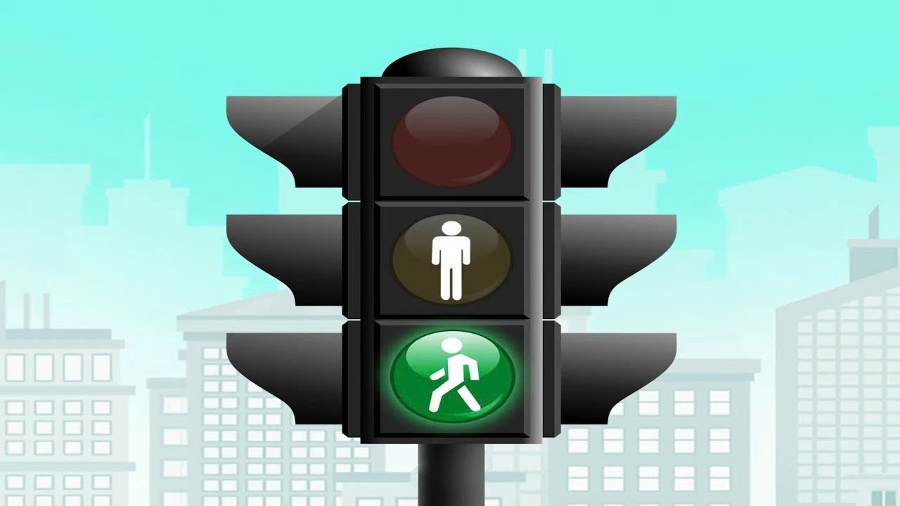 Tiếp tục điều khiển xe di chuyển khi đèn xanh còn 1 giây có sao không? Tiếp tục điều khiển xe di chuyển khi đèn xanh còn 1 giây có sao không?