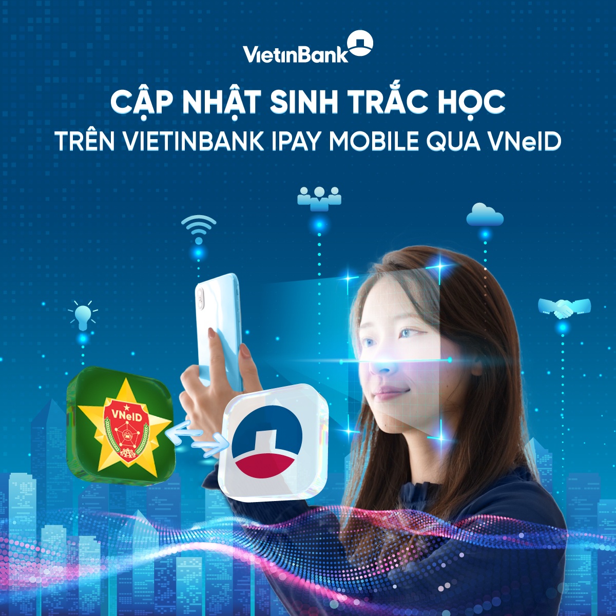Xác thực sinh trắc học dành cho KH theo Quyết định 2345/QĐ-NHNN
