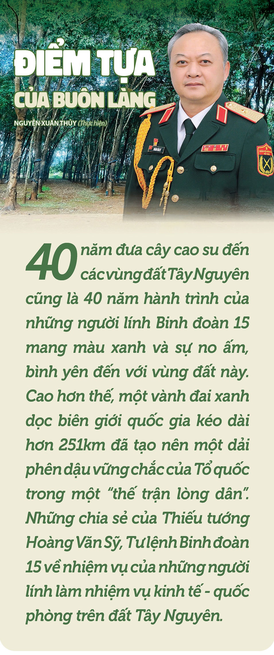Điểm tựa của buôn làng