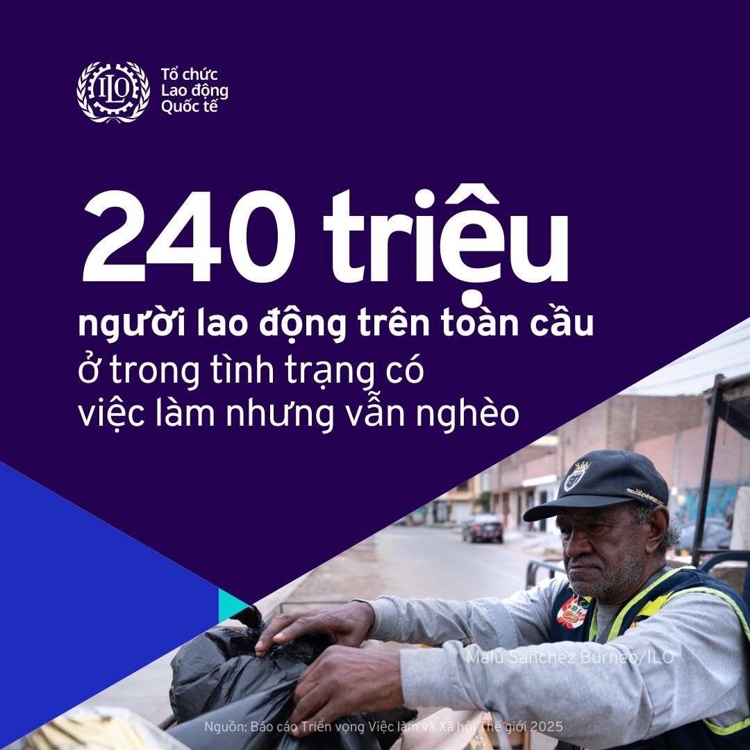 Thị trường lao động toàn cầu chững lại, ILO cảnh báo nguy cơ bất ổn gia tăng Thị trường lao động toàn cầu chững lại, ILO cảnh báo nguy cơ bất ổn gia tăng
