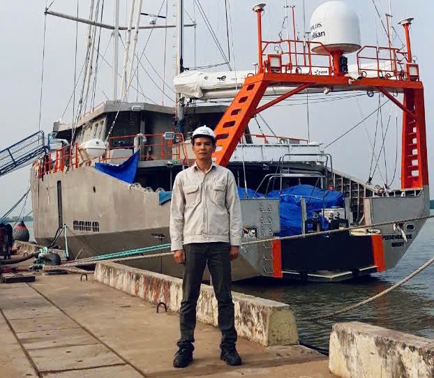 Người đảng viên tận tâm với nghề đóng tàu Người đảng viên tận tâm với nghề đóng tàu